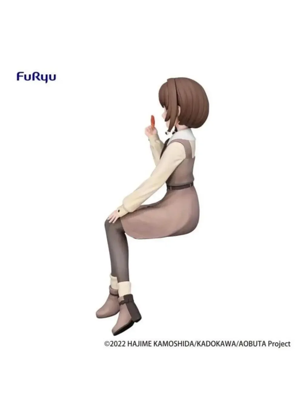 FuRyu Noodle Stopper Figure Kaede Azusagawa Brown New Rascal Does Not Dream US